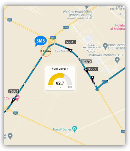 Tanker Route Deviation